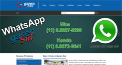 Desktop Screenshot of garensul.com.br